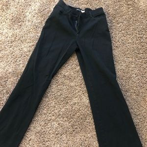 Black dress pants, size:4